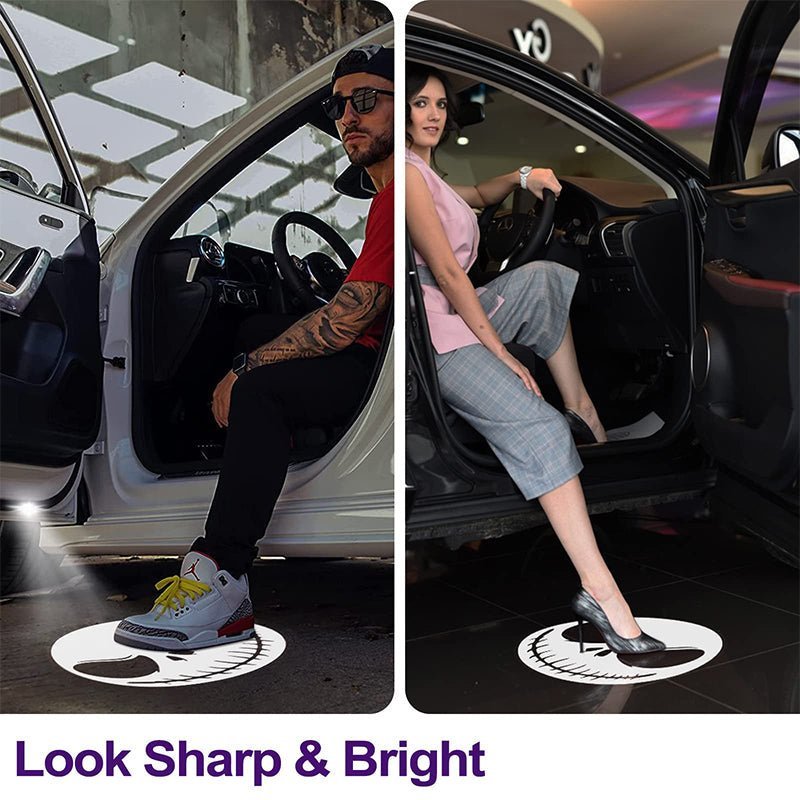 Breeze Car Door Logo Projector Light | Wireless LED Welcome Light 2