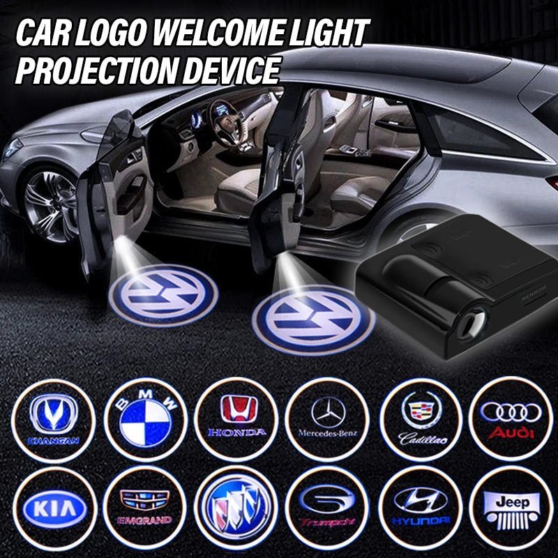 Breeze Car Door Logo Projector Light | Wireless LED Welcome Light 0