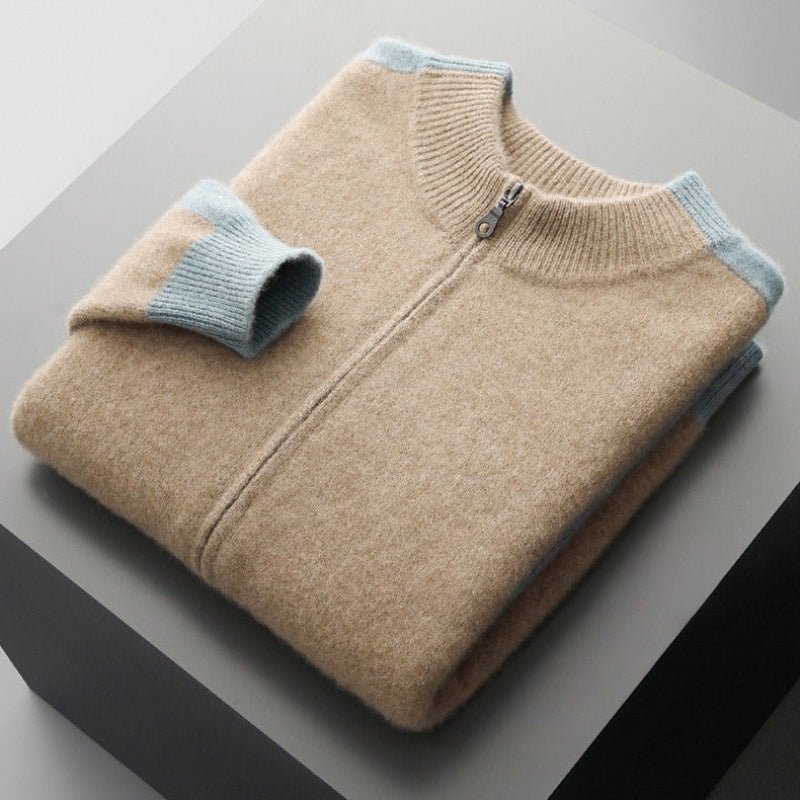 CASA MERINO WOOL JACKET (Blue XS) - | Zavonix