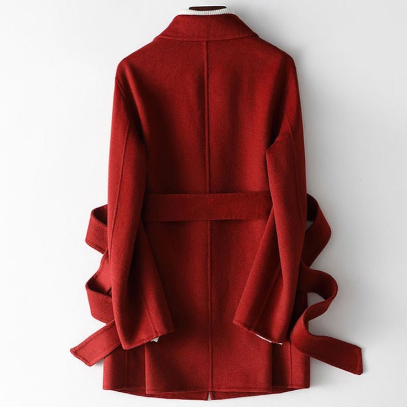 Cashmere Power Jacket™ — Command Every Room with Unstoppable Confidence and Soft Sophistication (Beige XS) - | Zavonix