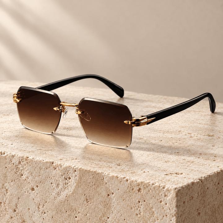 Cassiel Rimless Sunglasses Tea image 2