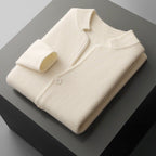 CASTELLO CASHMERE CARDIGAN (Cream XS) - | Zavonix