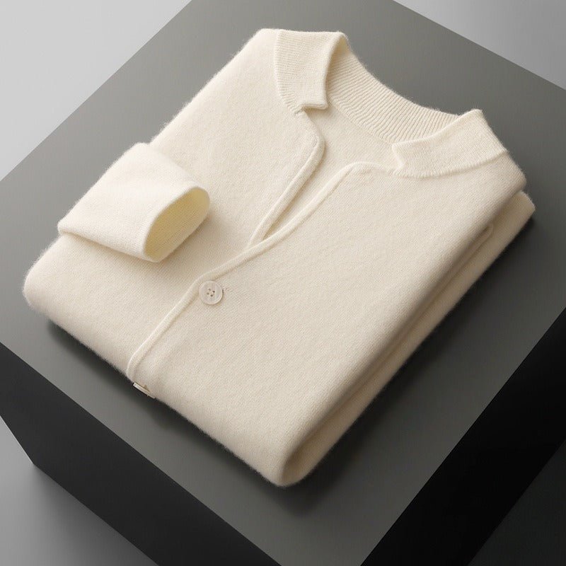 CASTELLO CASHMERE CARDIGAN (Cream XS) - | Zavonix