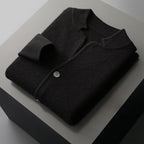 CASTELLO CASHMERE CARDIGAN (Black XS) - | Zavonix