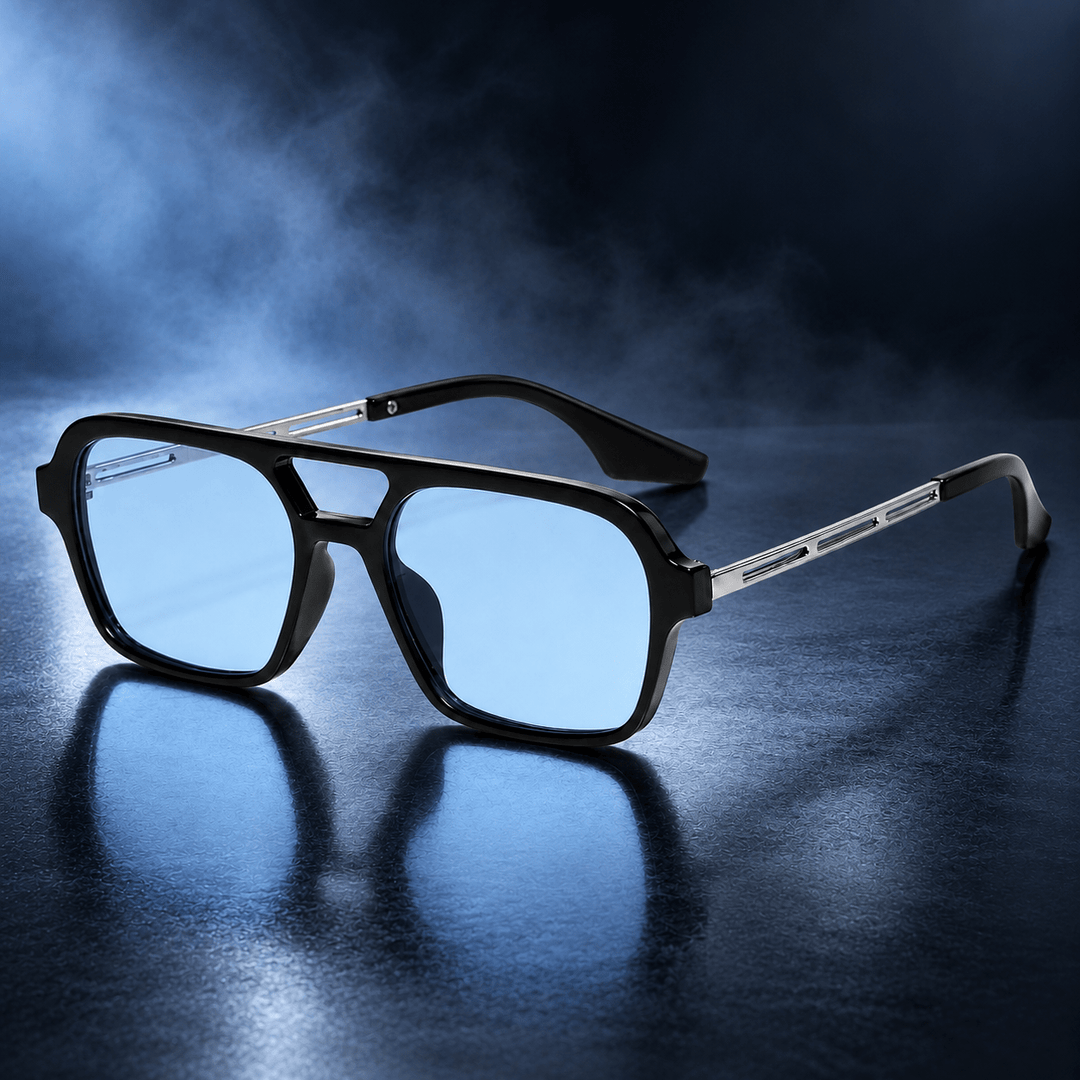 Cavell Aviator Sunglasses Blue image 8