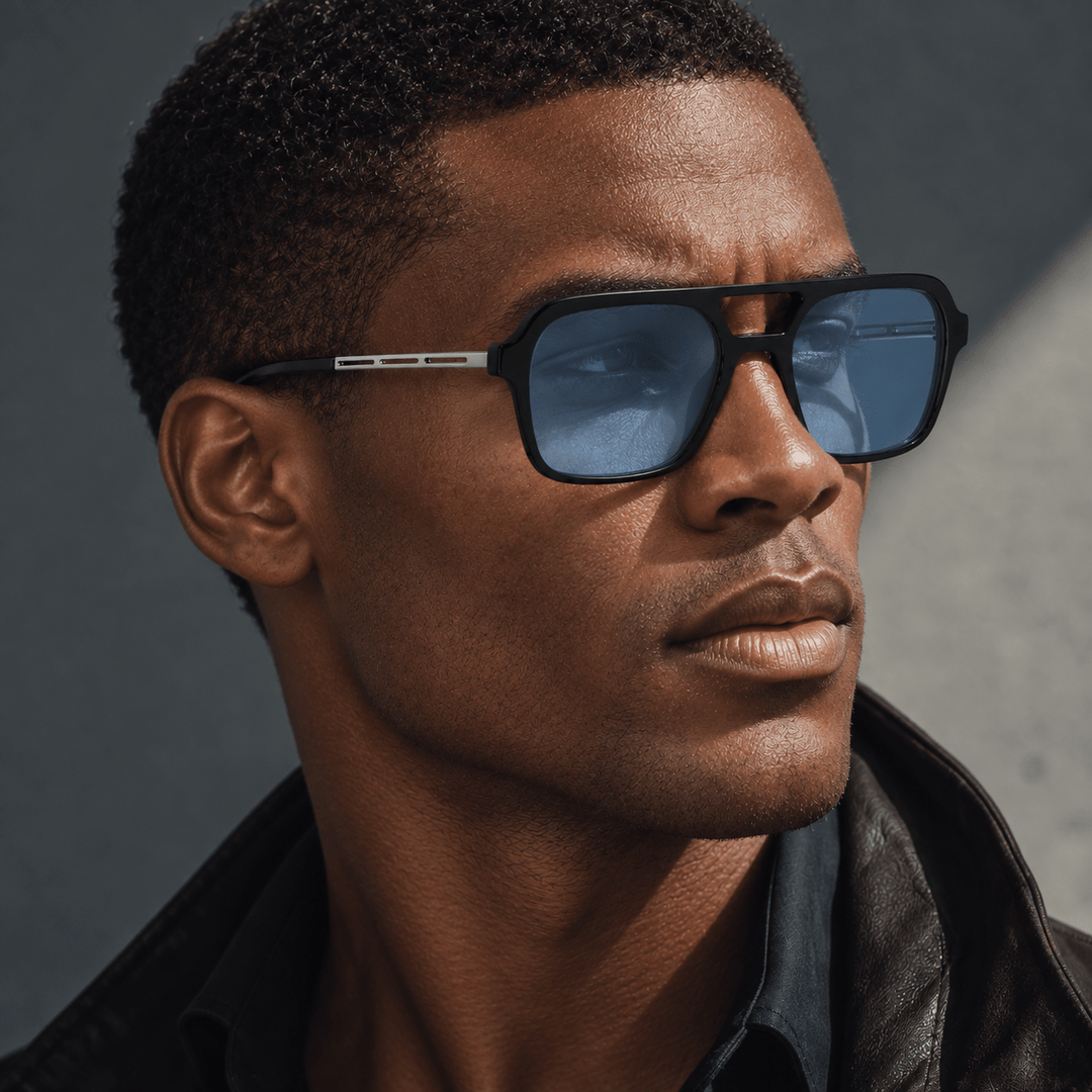 Cavell Aviator Sunglasses Blue image 9