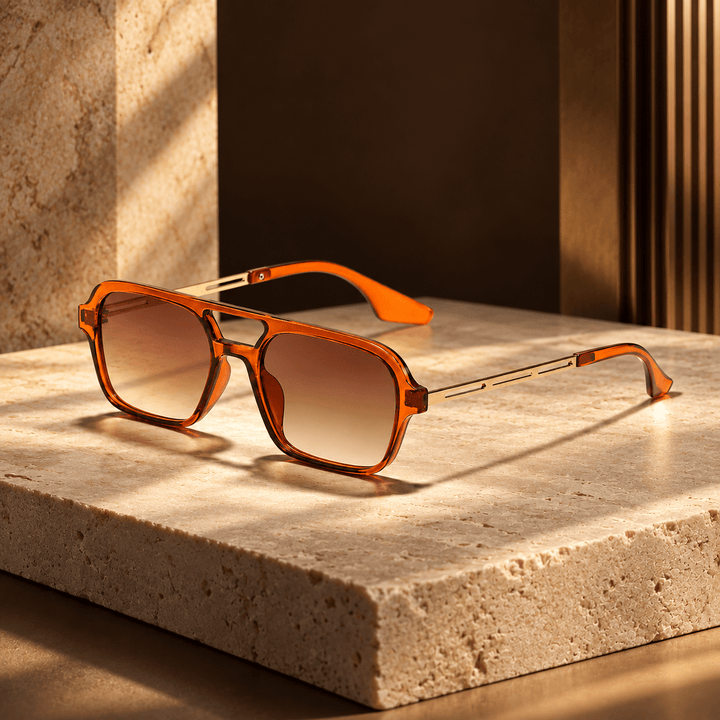 Cavell Aviator Sunglasses Tea image 10