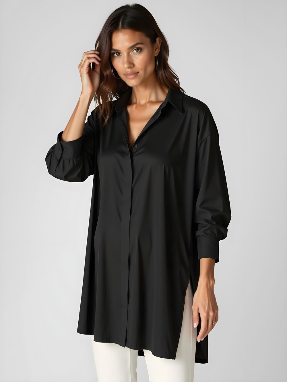 Celestara Blouse (Black S) - | Zavonix