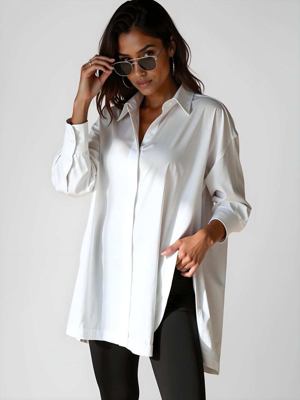 Celestara Blouse (White S) - | Zavonix