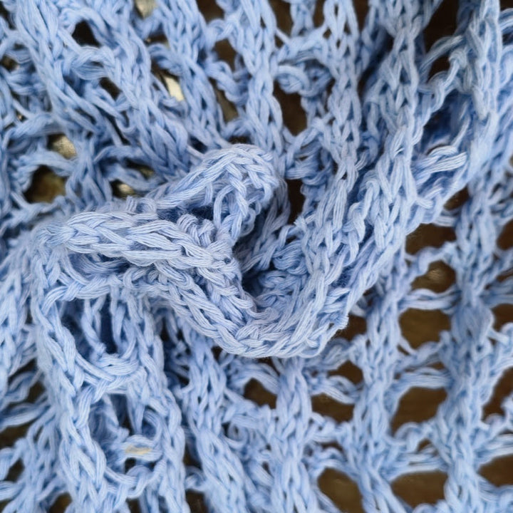 Celeste Airy Crochet Knit Top Product Image 08