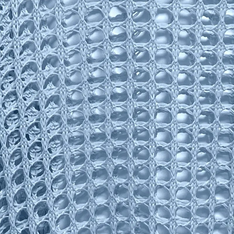 Celeste Airy Crochet Knit Top Product Image 09