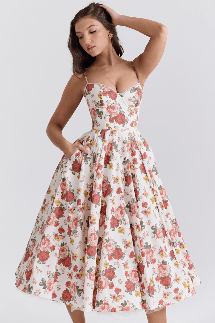 Celestine Corset Midi Dress product image 14