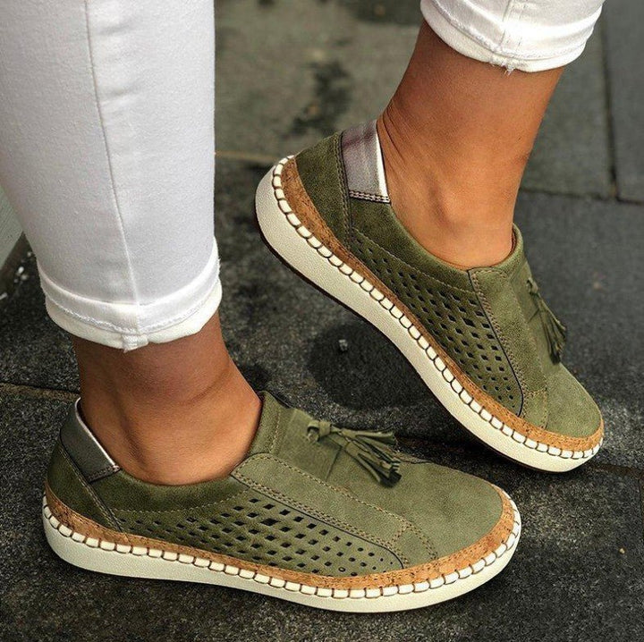 Celia Perforated Slip-On Shoes product image 2