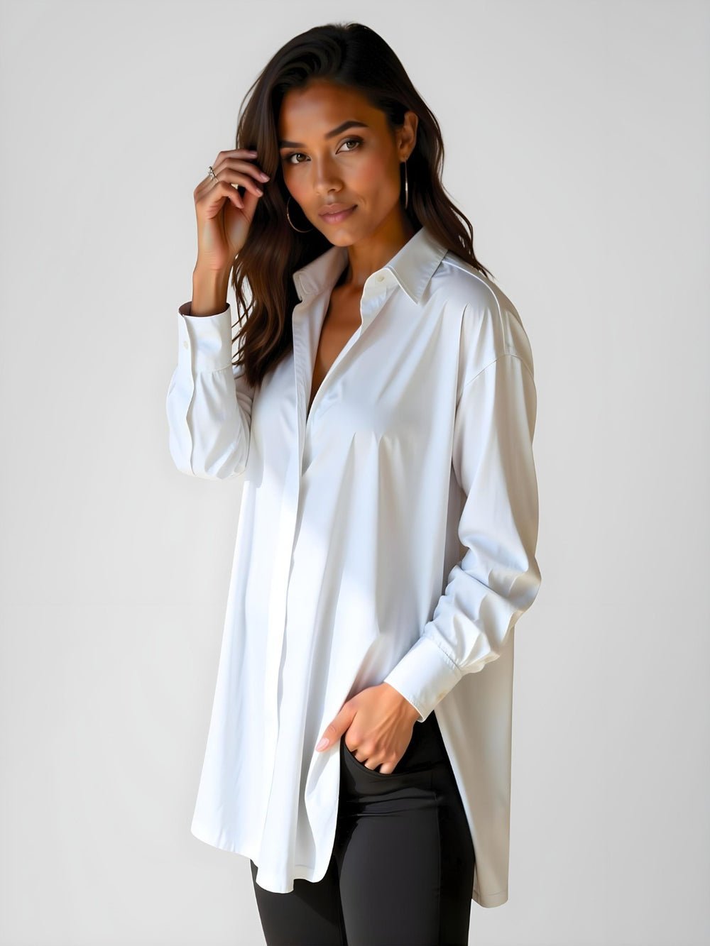 Celestara Blouse (Black S) - | Zavonix