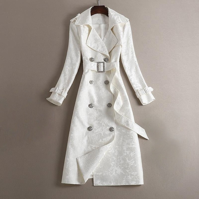 CELINA™ TAPESTRY - STYLE OVERCOAT (White XS) - | Zavonix