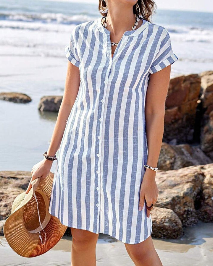 Celine Striped Shirt Dress product image 1