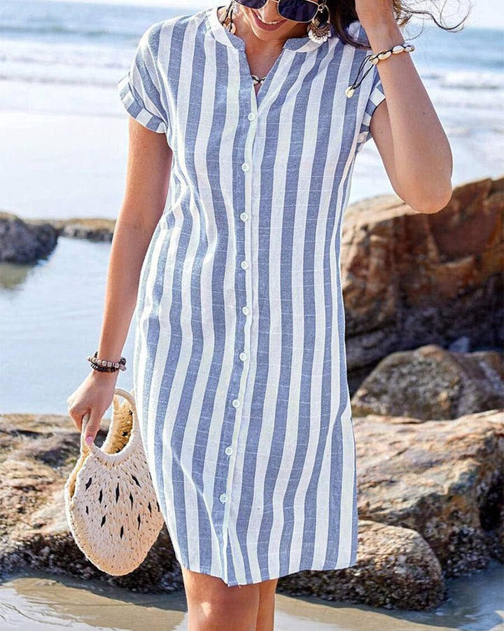Celine Striped Shirt Dress product image 5