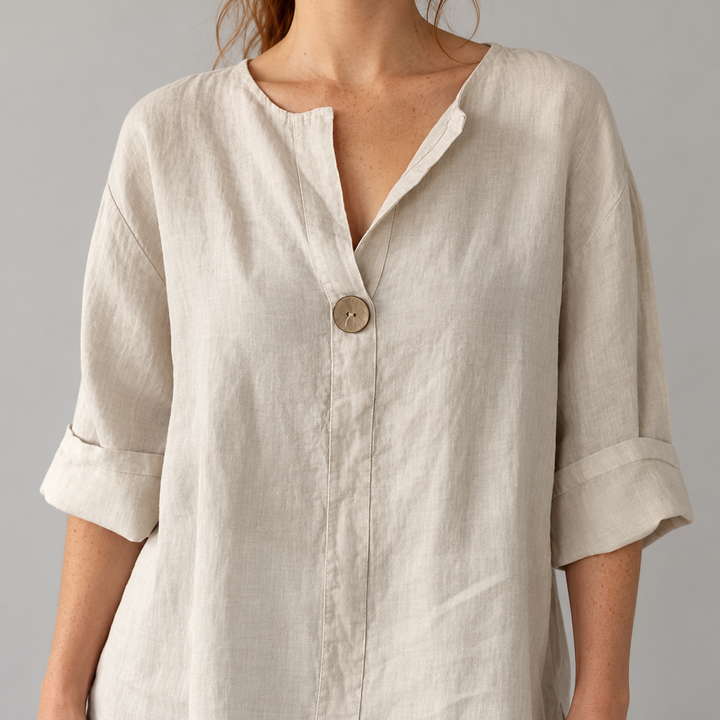 Celmavie Linen Blouse product image 5