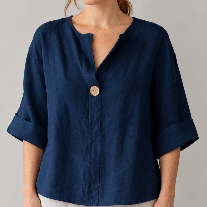 Celmavie Linen Blouse product image 11
