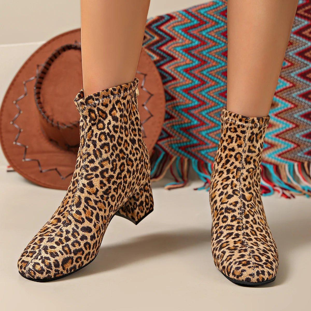 "Cheetah" Heels (5 ) - | Zavonix