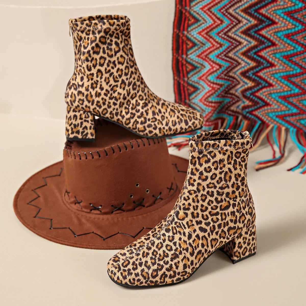"Cheetah" Heels (5 ) - | Zavonix