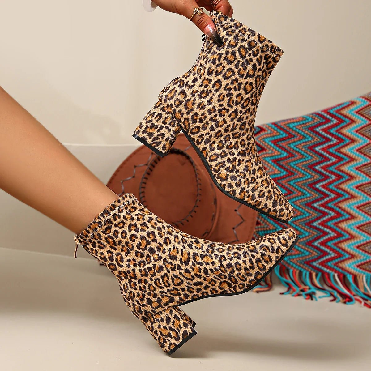 "Cheetah" Heels (5 ) - | Zavonix