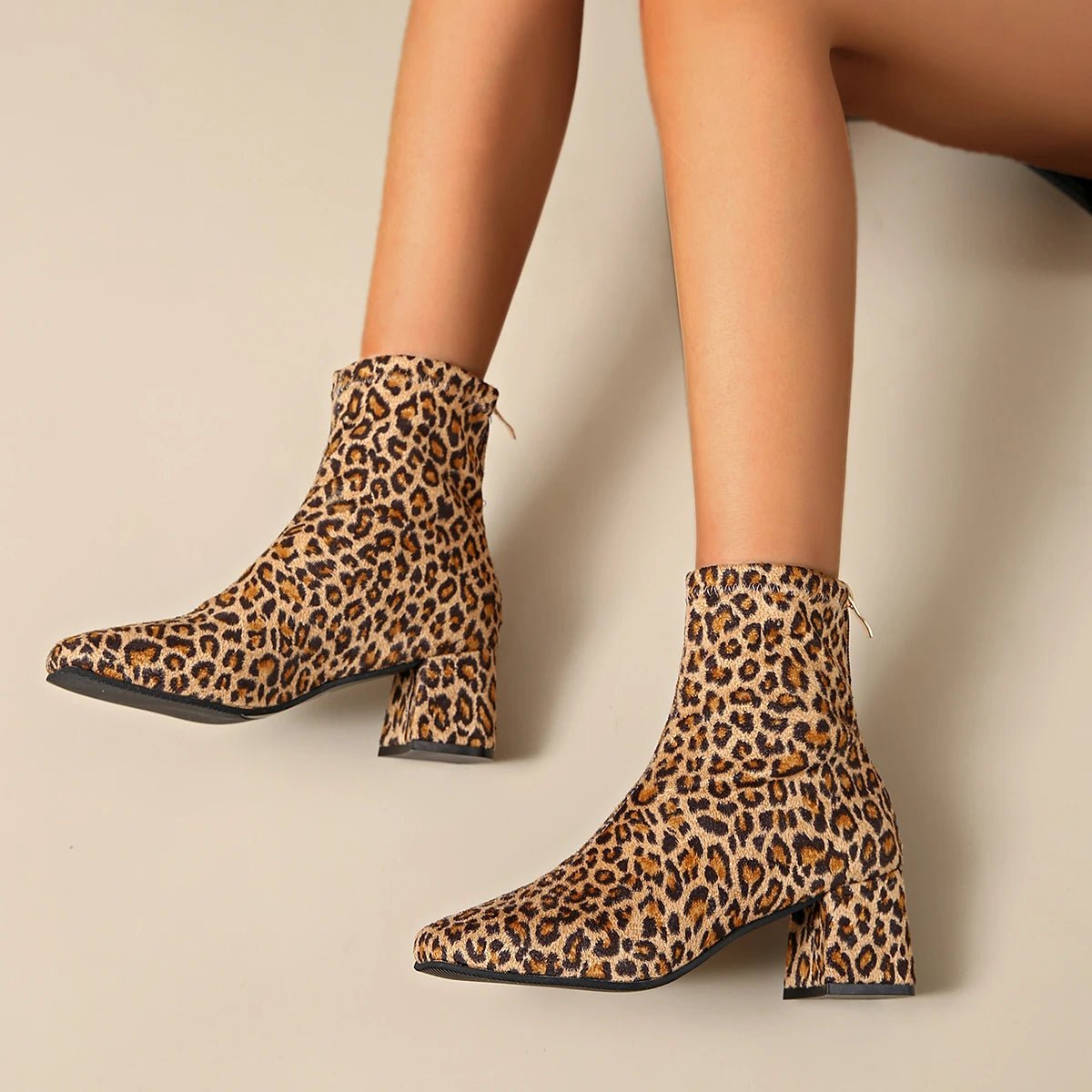 "Cheetah" Heels (5 ) - | Zavonix