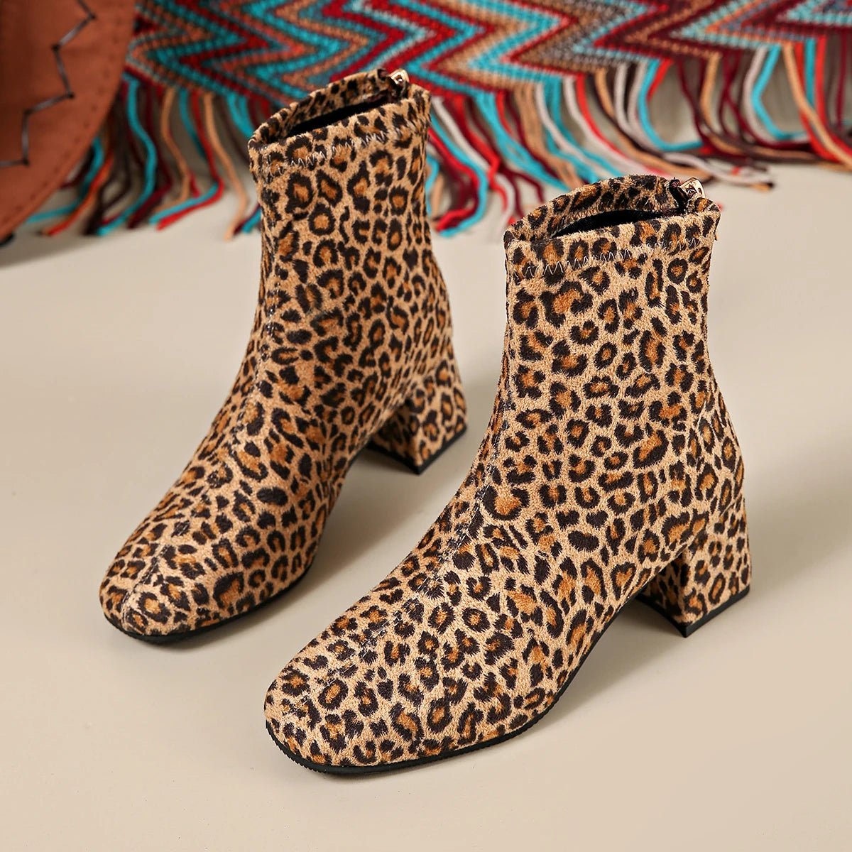 "Cheetah" Heels (5 ) - | Zavonix