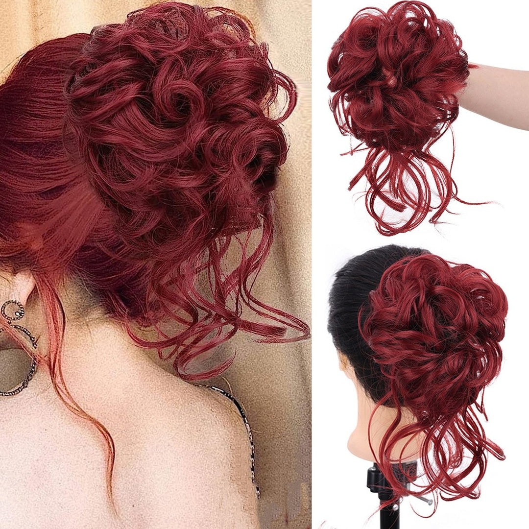 Chic Synthetic Hair Bun Clip Product Image 05