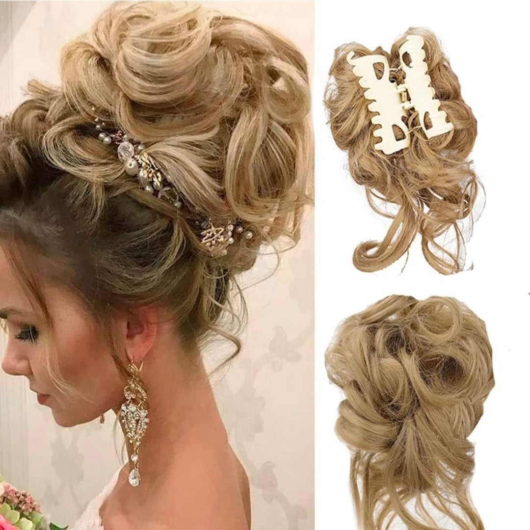 Chic Synthetic Hair Bun Clip Product Image 09