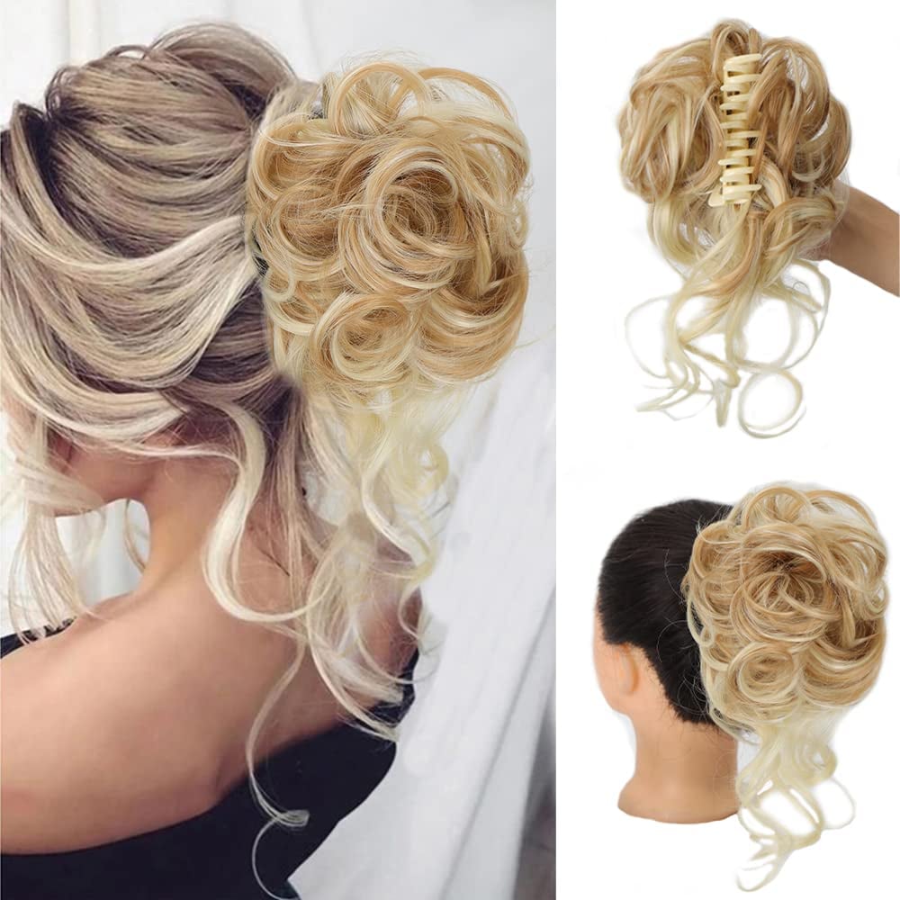 Chic Synthetic Hair Bun Clip Product Image 10