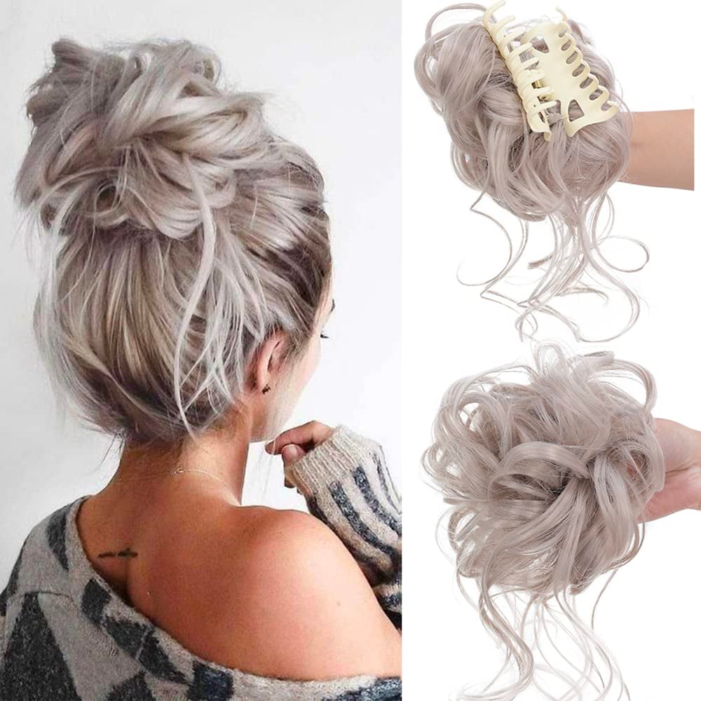 Chic Synthetic Hair Bun Clip Product Image 14