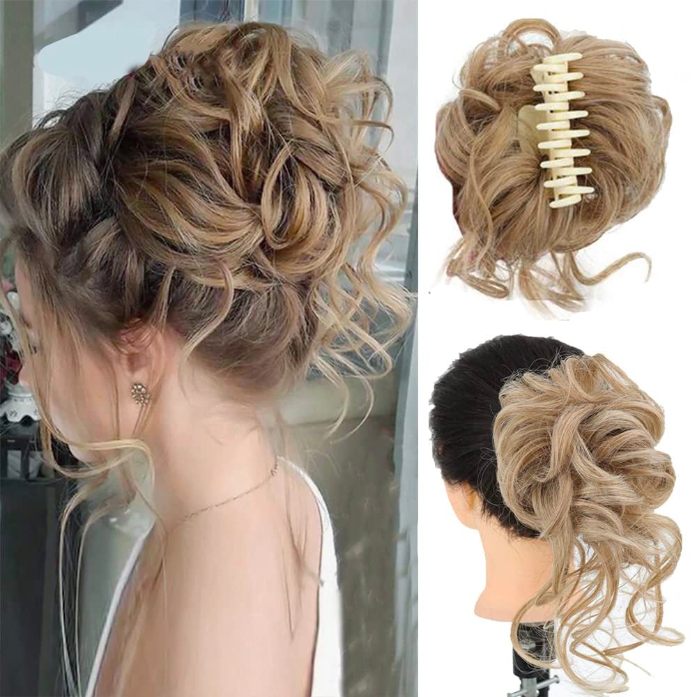Chic Synthetic Hair Bun Clip Product Image 17