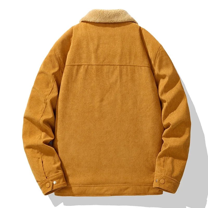 "Chicago" Velour Jacket (Khaki XXS) - Jacket | Zavonix