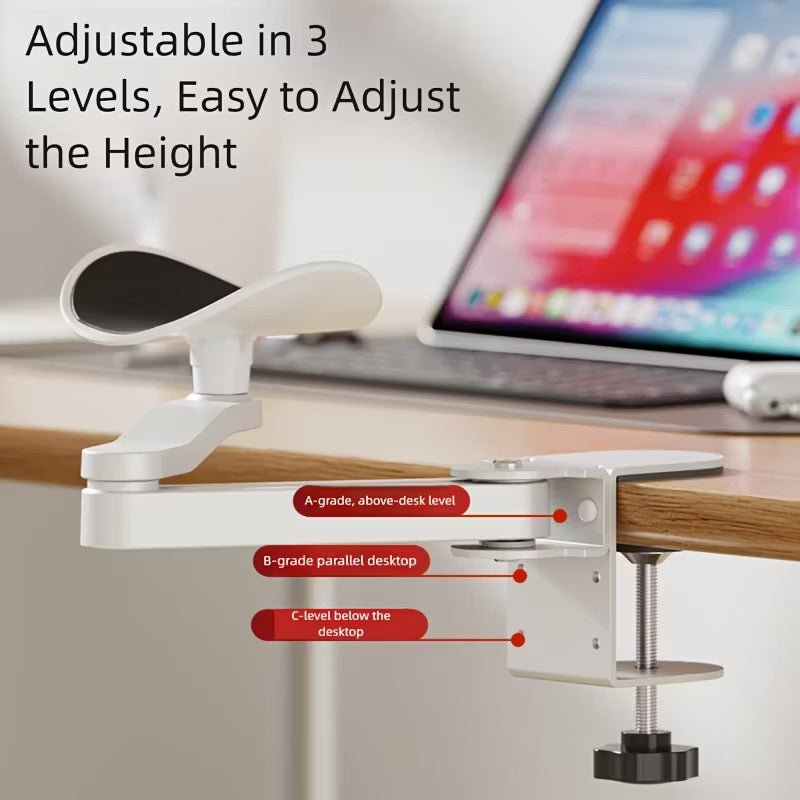 Clamp On Adjustable Desk Armrest Product Image 02