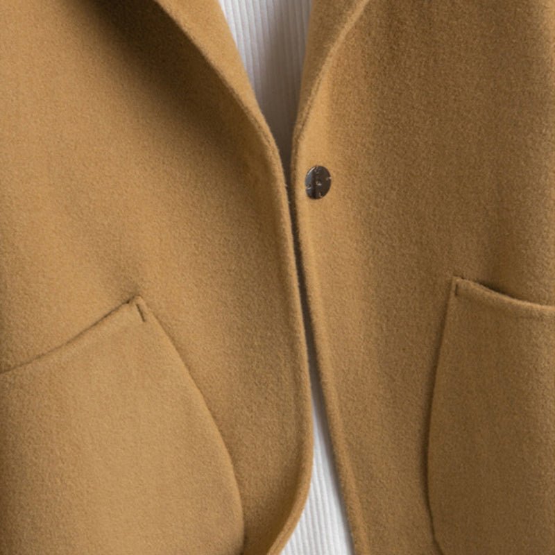 CLARA WOOL COAT (Black XS) - | Zavonix