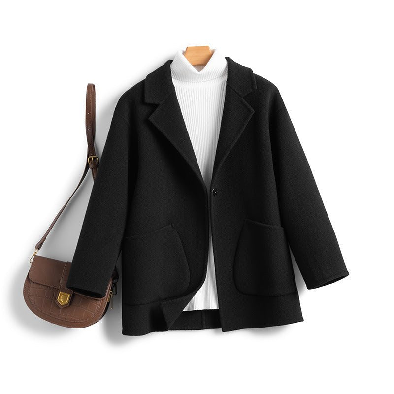 CLARA WOOL COAT (Black XS) - | Zavonix