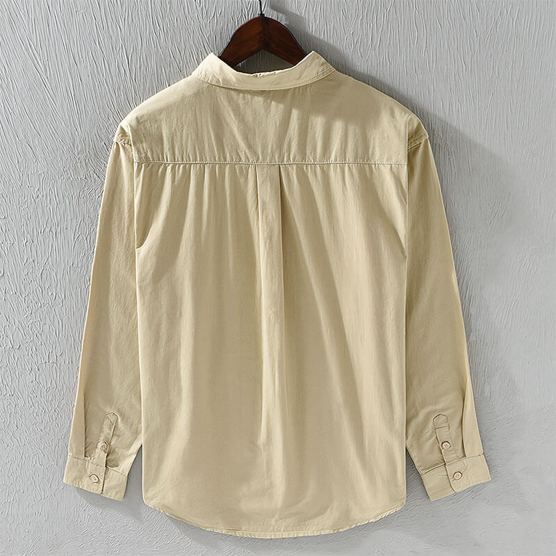 Classic Cotton Morrison Shirt (Black XS) - | Zavonix