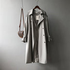 Classic Trench Coat RainGuard Coat (Gray XS) - | Zavonix