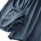 CLAUDIA LINEN PANTS (Mustard Yellow XS) - | Zavonix