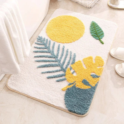 CloudSoft Bath Rug – Ultra-Soft Organic Microfiber Bathroom Mat with Non-Slip Backing 3