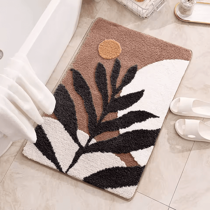 CloudSoft Bath Rug – Ultra-Soft Organic Microfiber Bathroom Mat with Non-Slip Backing 2