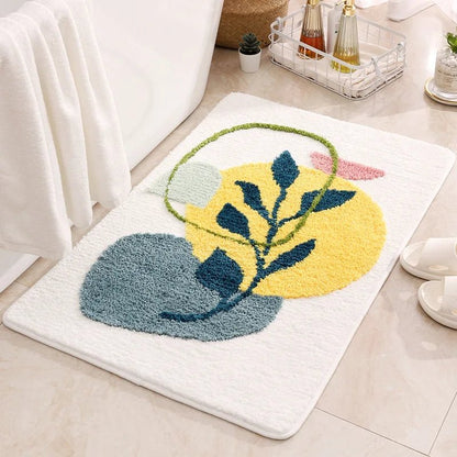 CloudSoft Bath Rug – Ultra-Soft Organic Microfiber Bathroom Mat with Non-Slip Backing 4