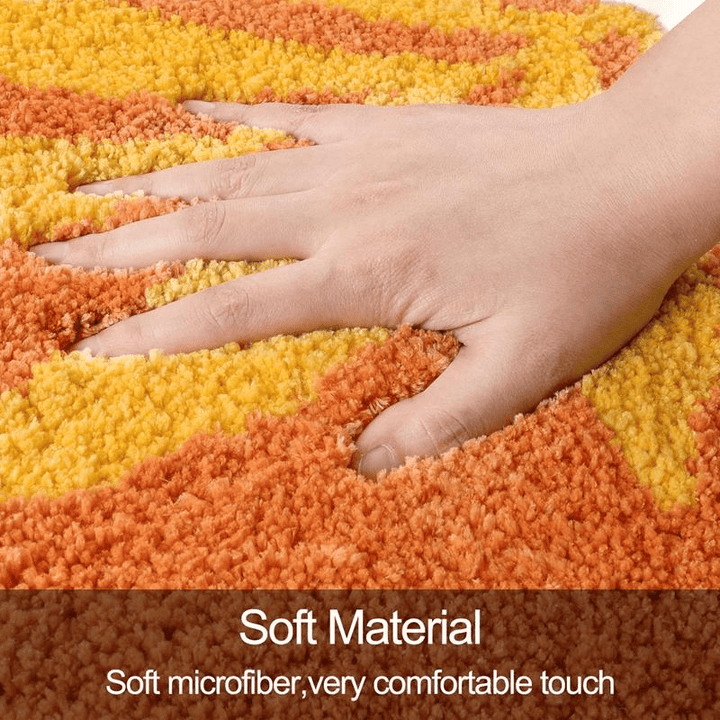 CloudSoft Bath Rug – Ultra-Soft Organic Microfiber Bathroom Mat with Non-Slip Backing 5