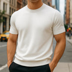 Meri Men's Fitted Tee | Merino Wool Blend