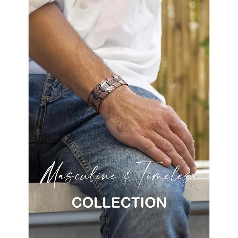 Cobra Magnetic Bracelet | 99.99% Pure Copper, Magnetic Therapy for Wellness