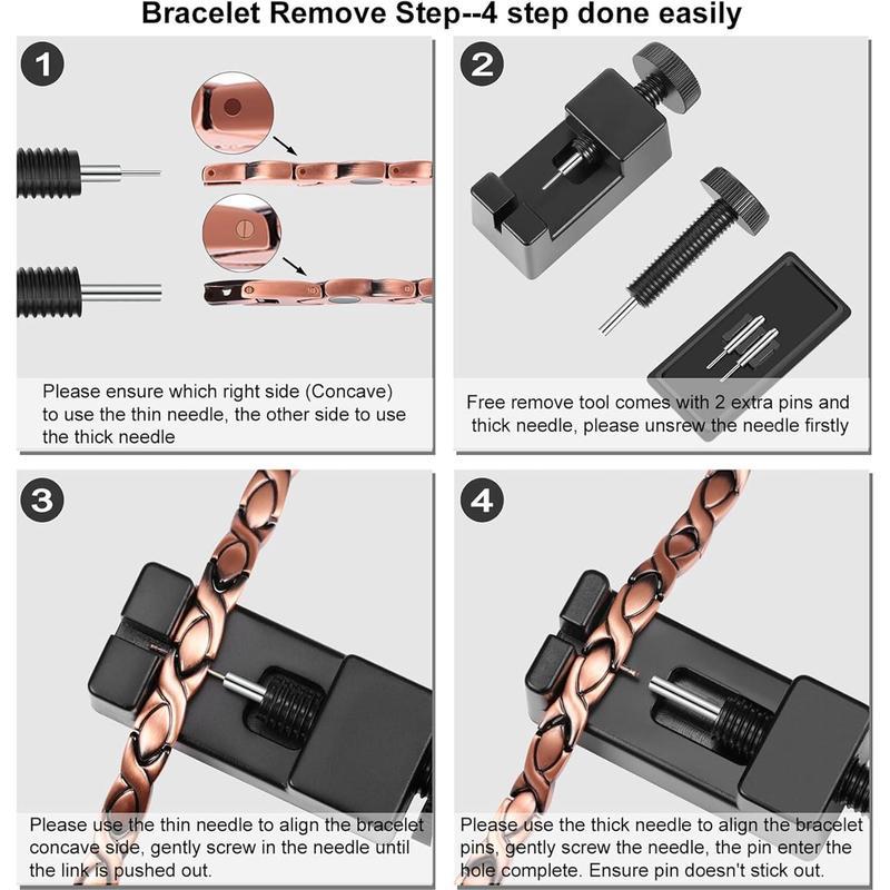 Kobra Magnetarmband | 99,99 % Reines Kupfer, Magnettherapie für Wohlbefinden