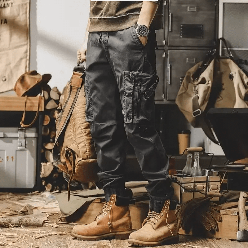 Combat Joggers Tactical Joggers (Black XS) - Men&
