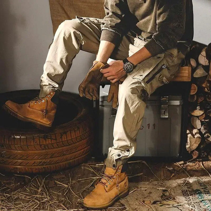 Combat Joggers Tactical Joggers (Khaki XS) - Men&