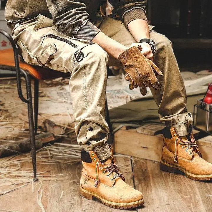 Combat Joggers Tactical Joggers (Khaki XS) - Men&